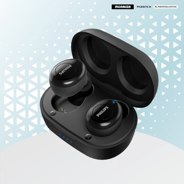 Philips TAT2205BK True Wireless Earphones - Black
