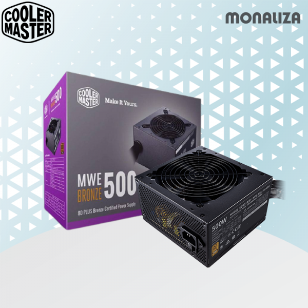 Cooler Master Power Supply MWE 500 Bronze V2 500Watt