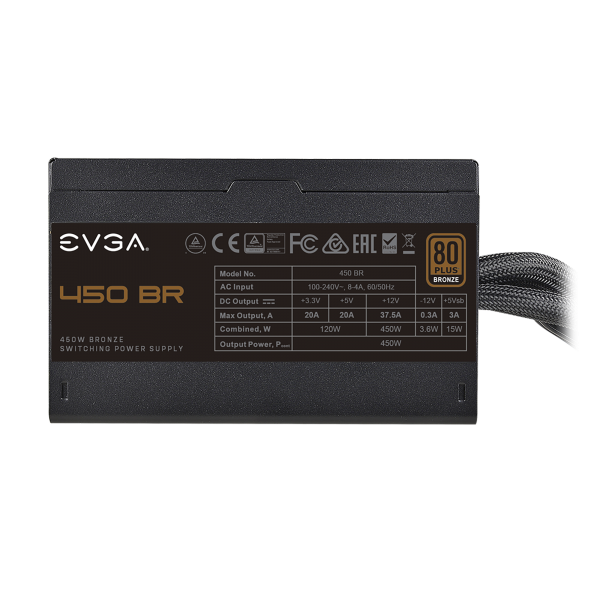EVGA 450BR 80+ Bronze 450W - Image 3