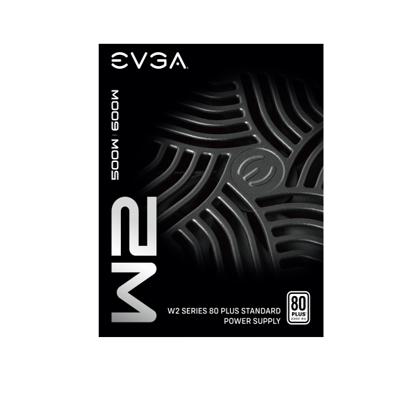 EVGA 600 W2 80+ White Non-Modular PSU - Image 2