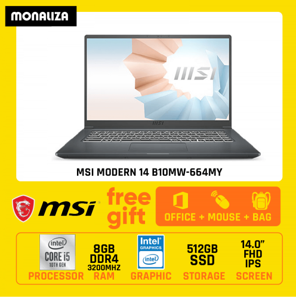 MSI Modern 14 B10MW-664MY