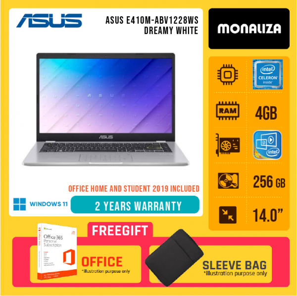 Asus E410M-ABV1228WS Dreamy White