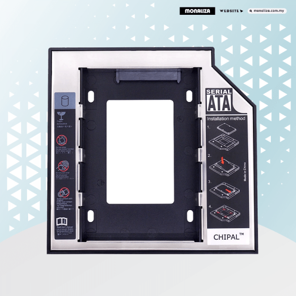 OC Universal 2ND HDD Caddy For Normal 9.5MM NB