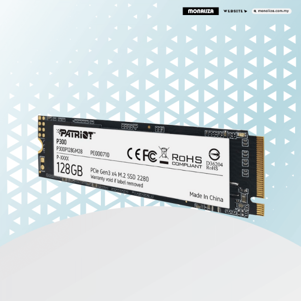 Patriot 128GB M.2 NVME PCIE SSD