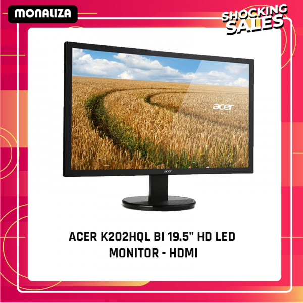 Acer LED Monitor K202HQL BI 19.5" HD