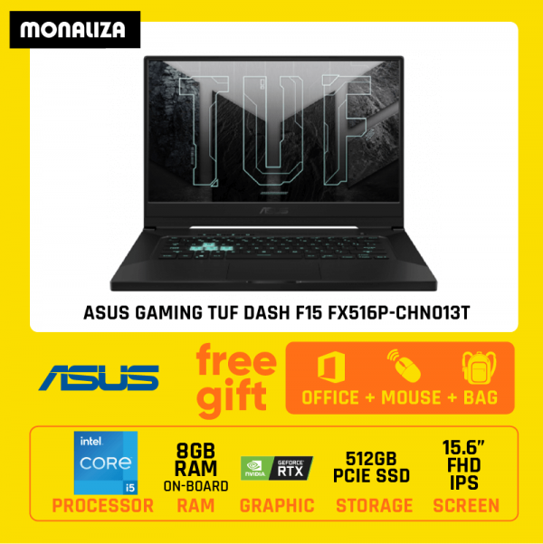 Asus Gaming Tuf Dash F15 FX516P-CHN013T