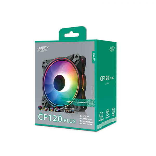 Deepcool CF120 Plus 3 IN 1 ARGB Fan - Image 2