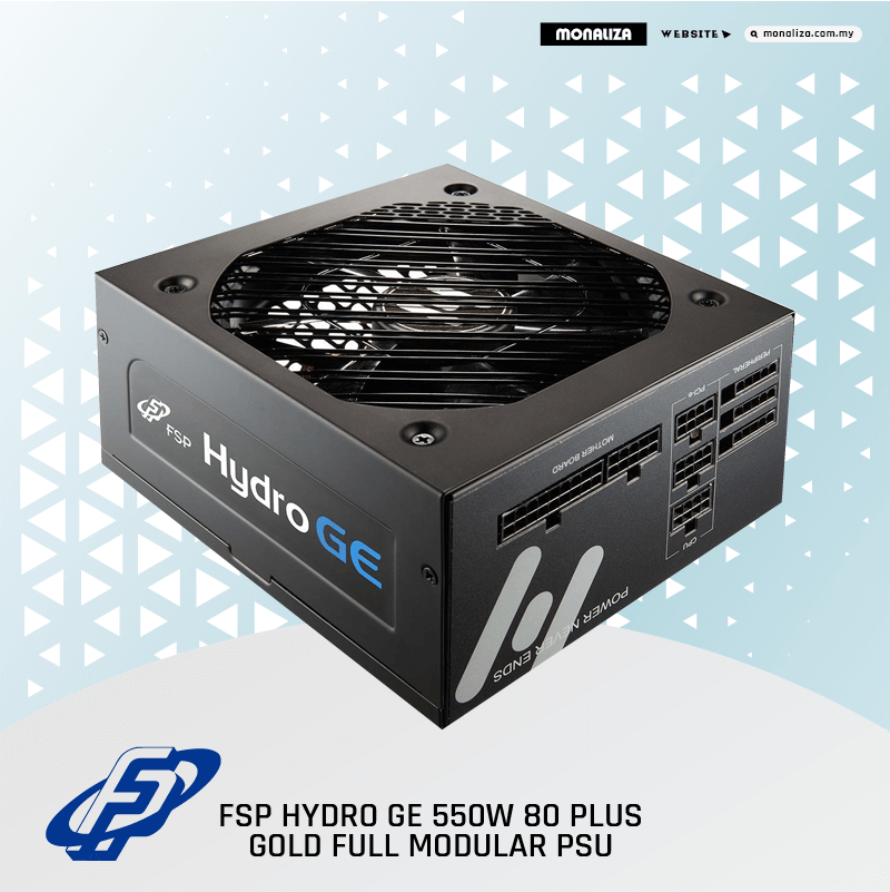 FSP Hydro GE 550W 80 PLUS Gold FULL Modular PSU
