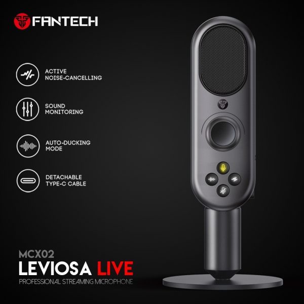 Fantech MCX-02 Leviosa Live Professional Streaming Microphone - Image 2