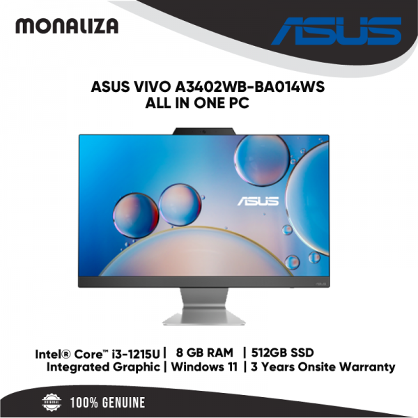 Asus Vivo A3402WB-BA014WS All In One PC
