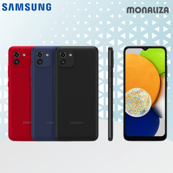 Samsung Galaxy Smartphone A03 (3+32GB) Blue/Black/Red