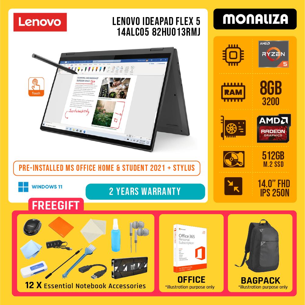 Lenovo IdeaPad Flex 5 14ALC05 82HU013RMJ