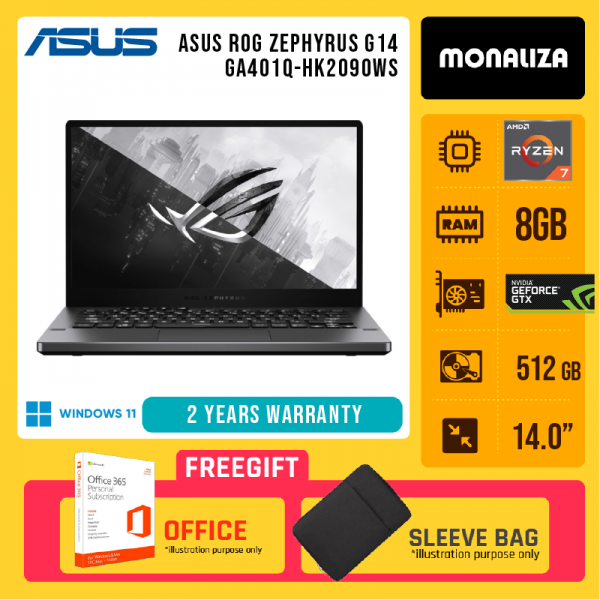 Asus ROG Zephyrus G14 GA401Q-HK2090WS