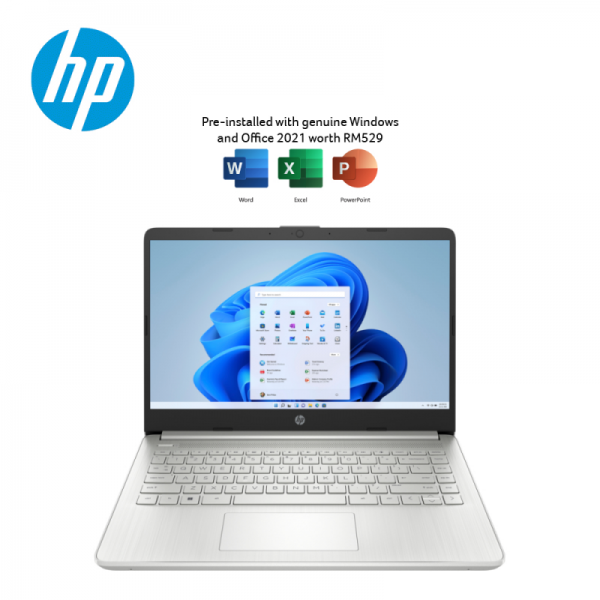 HP 14S-DQ5048TU Natural Silver - Image 3