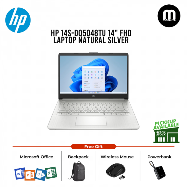 HP 14S-DQ5048TU Natural Silver