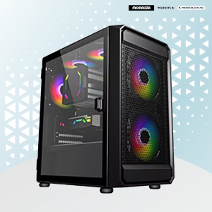 Invasion GB-52 Black M-ATX Case - Monaliza