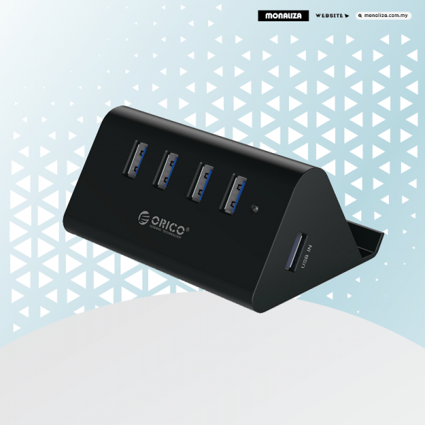 Orico SHC-U3 4 Ports USB3.0 HUB With Phone & Tablet Stand