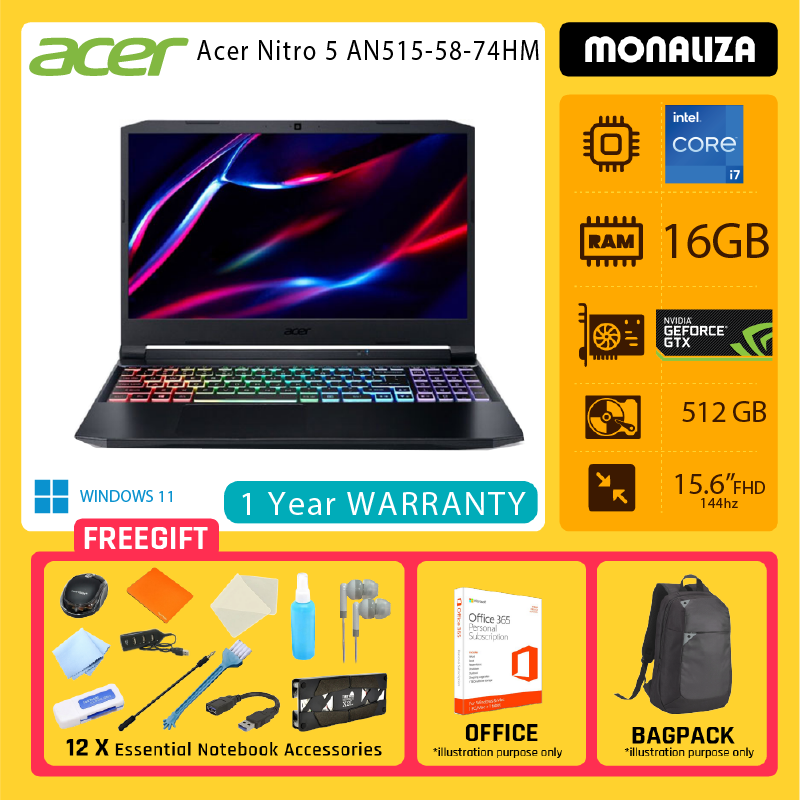 Acer Nitro 5 AN515-58-74HM