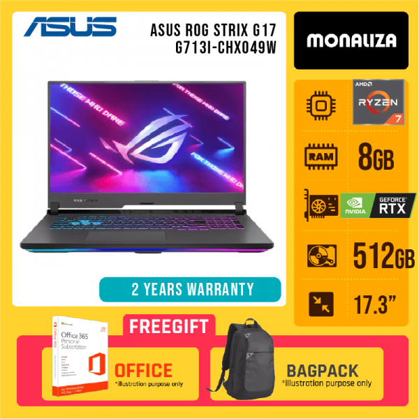 Asus ROG Strix G17 G713I-CHX049W