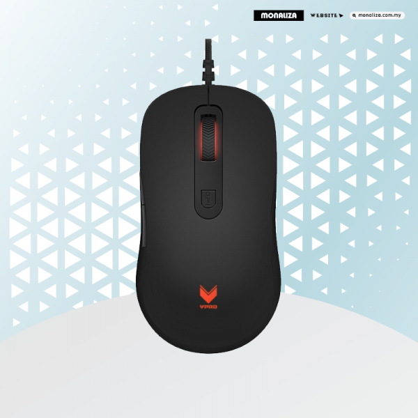 Rapoo V16 Optical Gaming Mouse - Black