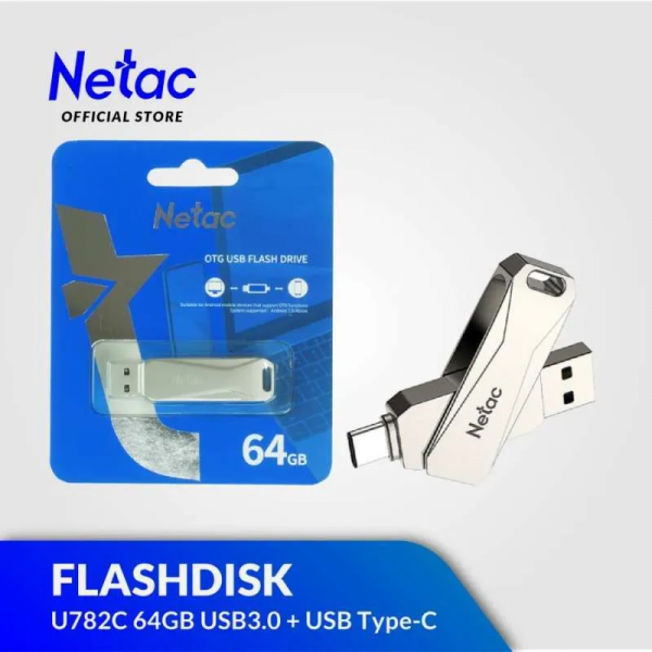 Netac OTG USB A / Type-C OTG - 32GB/64GB - Image 2