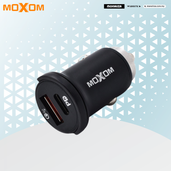 Moxom Car Charger MX-VC23 100W PD + QC3.0
