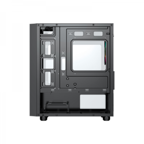 Invasion GB-09 M-ATX Case With 4 Fan - Black - Image 4