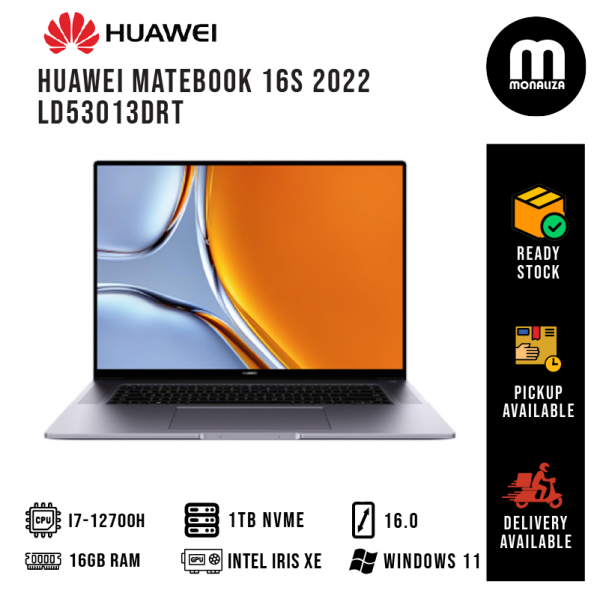 Huawei Matebook 16S 2022 I7 16+1TB Space Grey