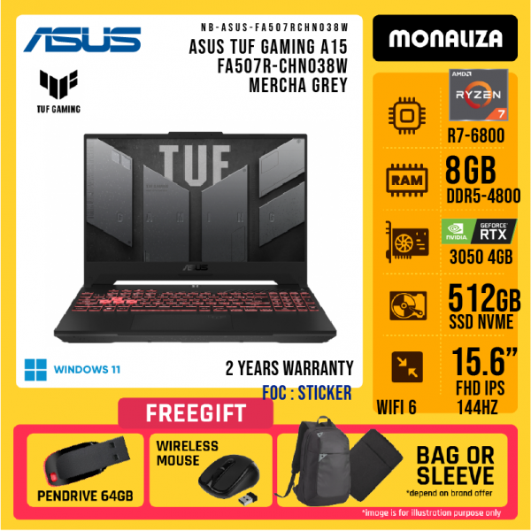Asus TUF Gaming A15 FA507R-CHN038W Mercha Grey