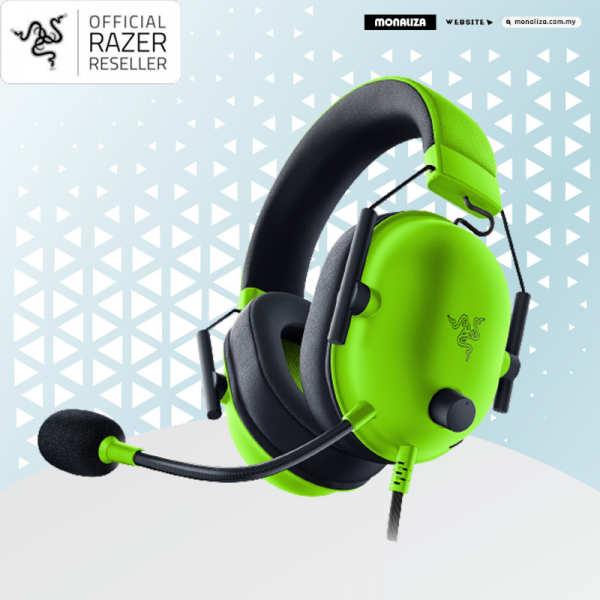 Razer Blackshark V2 X Green Edition Gaming Headset