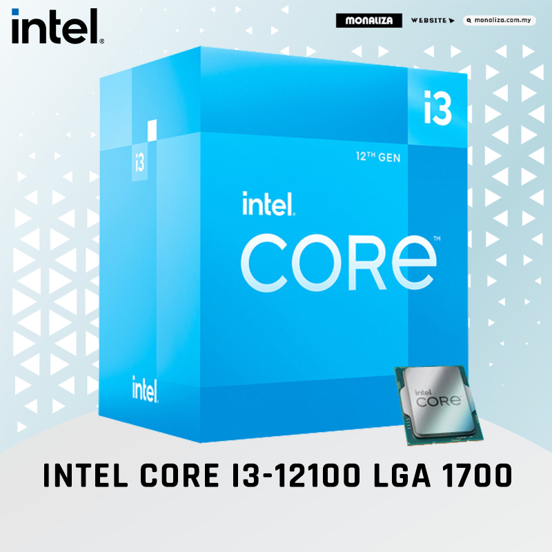 CPU Intel i3-13100 BOX LGA1700 3.4GHz - PCパーツ