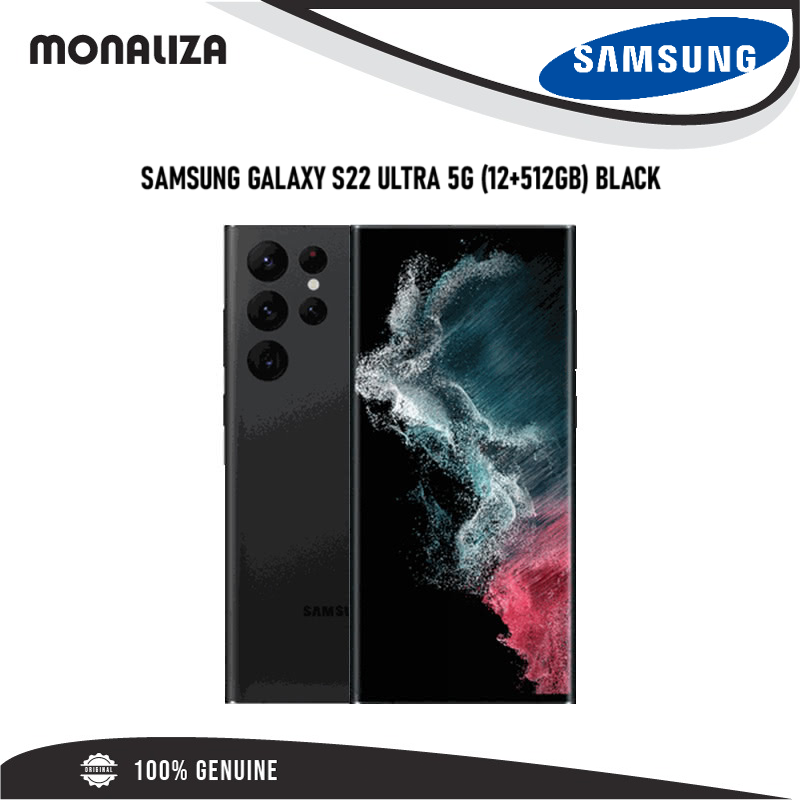 Samsung Galaxy S22 Ultra 5G (12+512GB) Black -