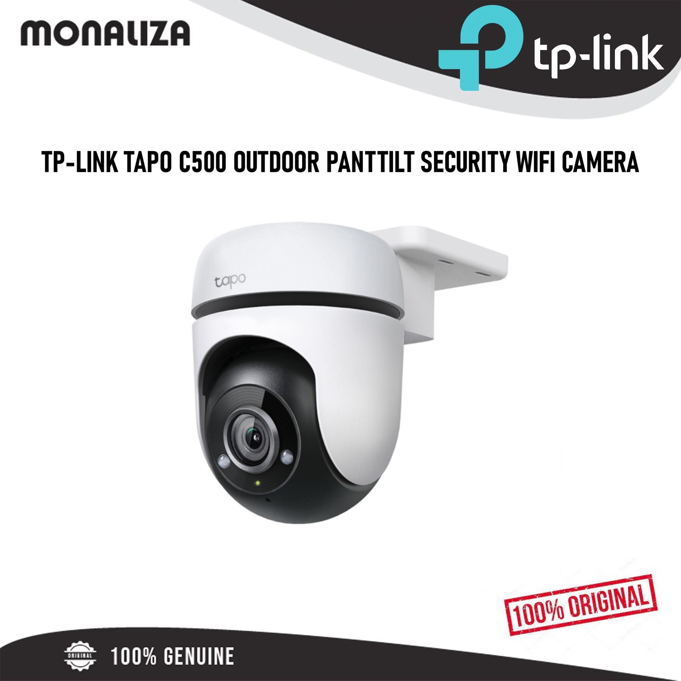 Tp-Link Tapo C500 Outdoor Pant Tilt Security WiFi Camera – Monaliza