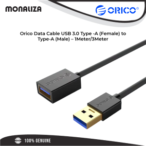 Orico Data Cable USB 3.0 Type -A (Female) to Type-A (Male) - 1Meter/3Meter