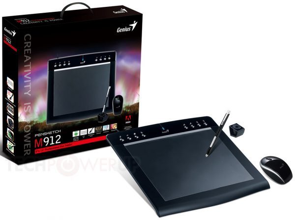 GENIUS PENSKETCH M912 9'x 12" GRAPHICS TABLET