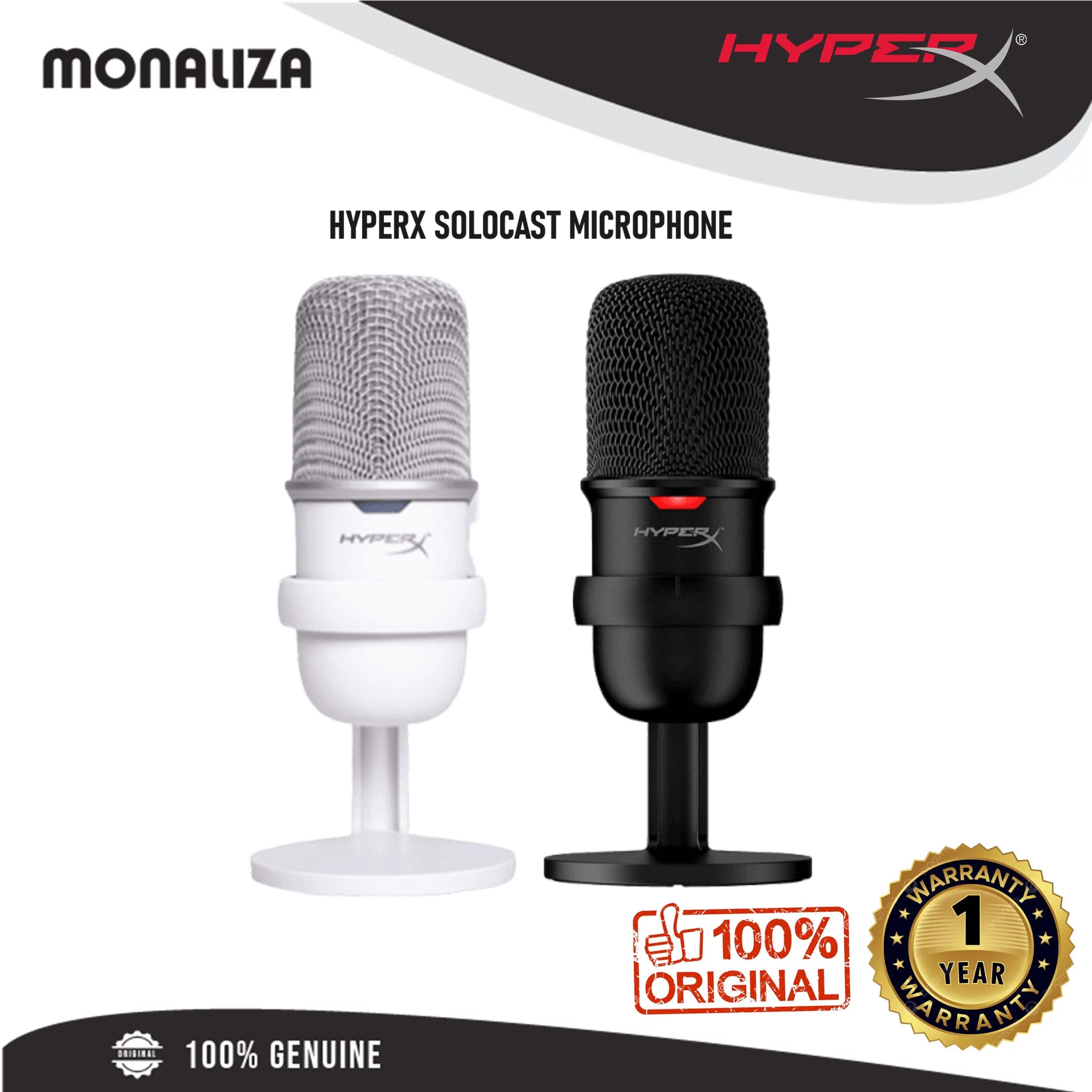 Hyperx Solocast Best Gaming Mic Under 100 HyperX SoloCast Gaming