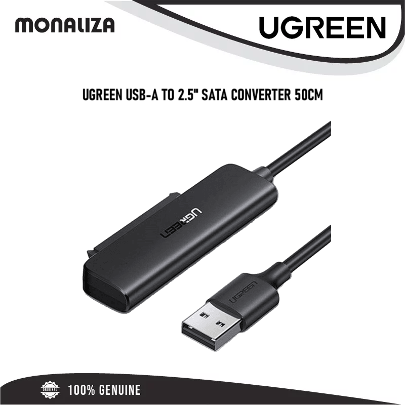 Ugreen Inch Sata To Usb Adapter UGreen USB-A To SATA Converter