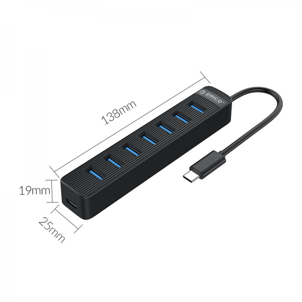 Orico TWC3 7 Ports USB 3.0 HUB - Image 5