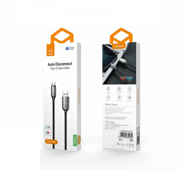 Original MCDODO CA-6191 6A Super Charge Type-C Data Cable 1.5 Meter - Image 2