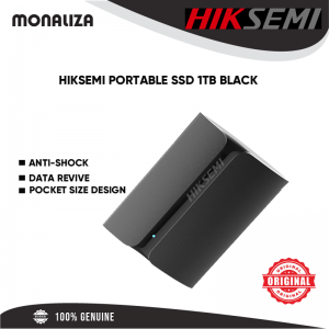 Hikvision Hiksemi Portable SSD 1TB - Black/Blue/Red