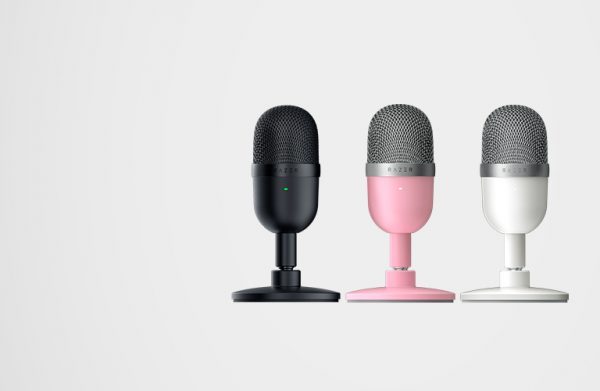 RAZER SEIREN MINI WHITE EDITION - ULTRA COMPACT CONDENSER MICROPHONE