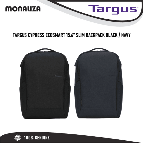 Targus Cypress EcoSmart 15.6" Slim BP - Black TBB584 / Navy TBB5840