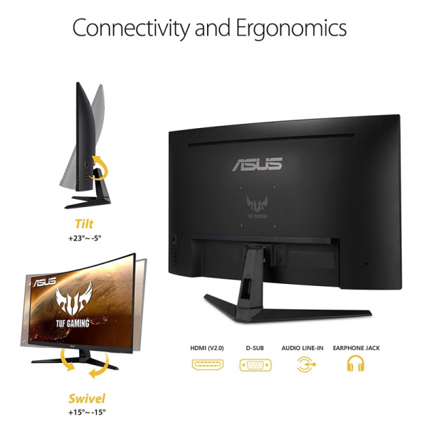 Asus VG328H1B 31.5 Inch TUF Gaming Monitor - Image 4