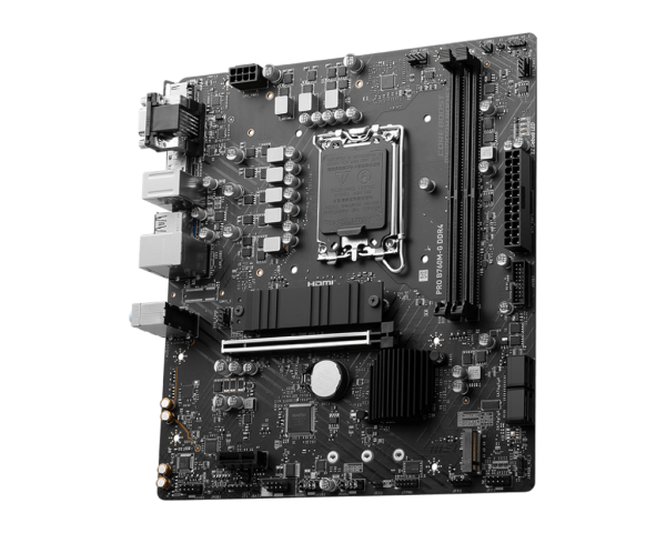 MSI PRO B760M-G DDR4 Intel LGA 1700 Motherboard - Image 3