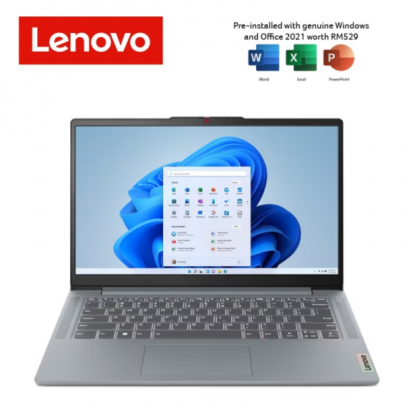 Lenovo IdeaPad Slim 3 14IAH8 83EQ002EMJ Abyss Blue / 83EQ002FMJ Artic Grey 14'' FHD Laptop ( I5-12450H, 16GB, 512GB SSD, Intel, W11, HS ) - Image 6