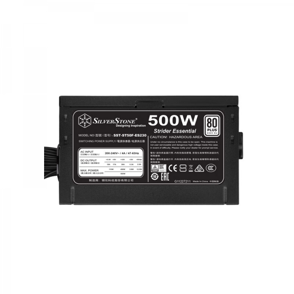 Silverstone 230V EU 80 Plus 500 WATT Power Supply (ST50F-ES230) - Image 7