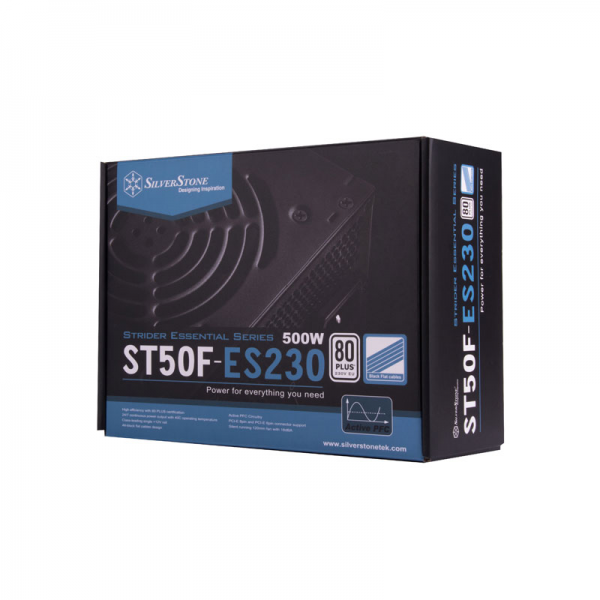 Silverstone 230V EU 80 Plus 500 WATT Power Supply (ST50F-ES230) - Image 9