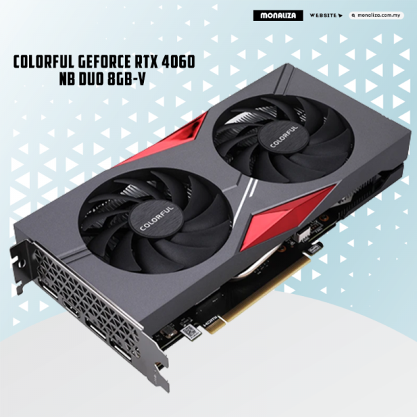 Colorful GeForce Graphic Card RTX 4060 NB DUO 8GB-V