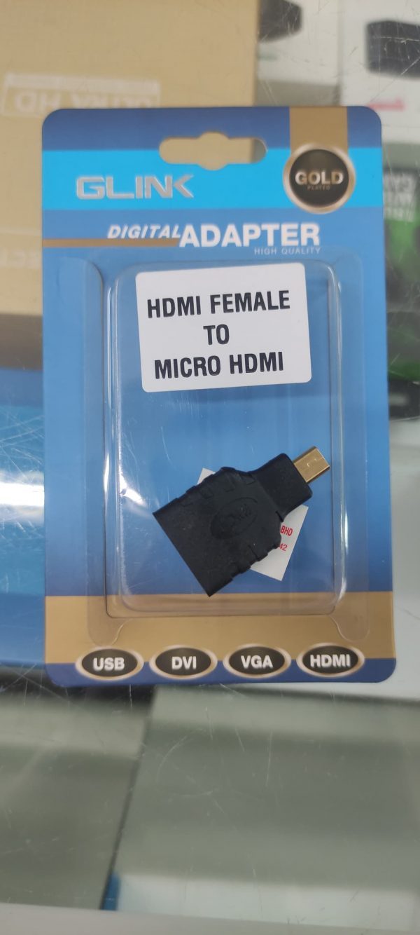 GLINK HDMI FEMALE TO MICRO HDMI
