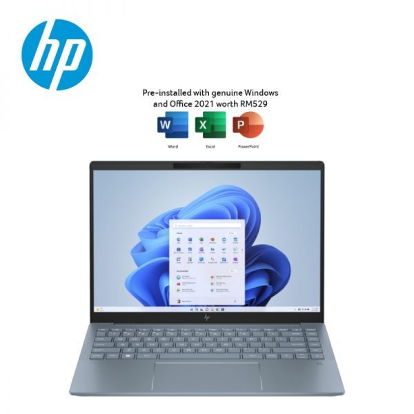 HP PAVILION PLUS 14-EW0053TU MOONLIGHT BLUE/EW0059TU TRANQUIL PINK